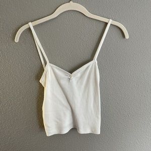 White brandy Melville top